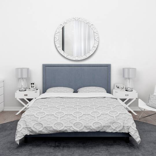 Designart 'Geometric Pattern' Scandinavian Bedding Set